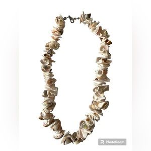 Shell Bead Necklace 19 inches drop new in packaging